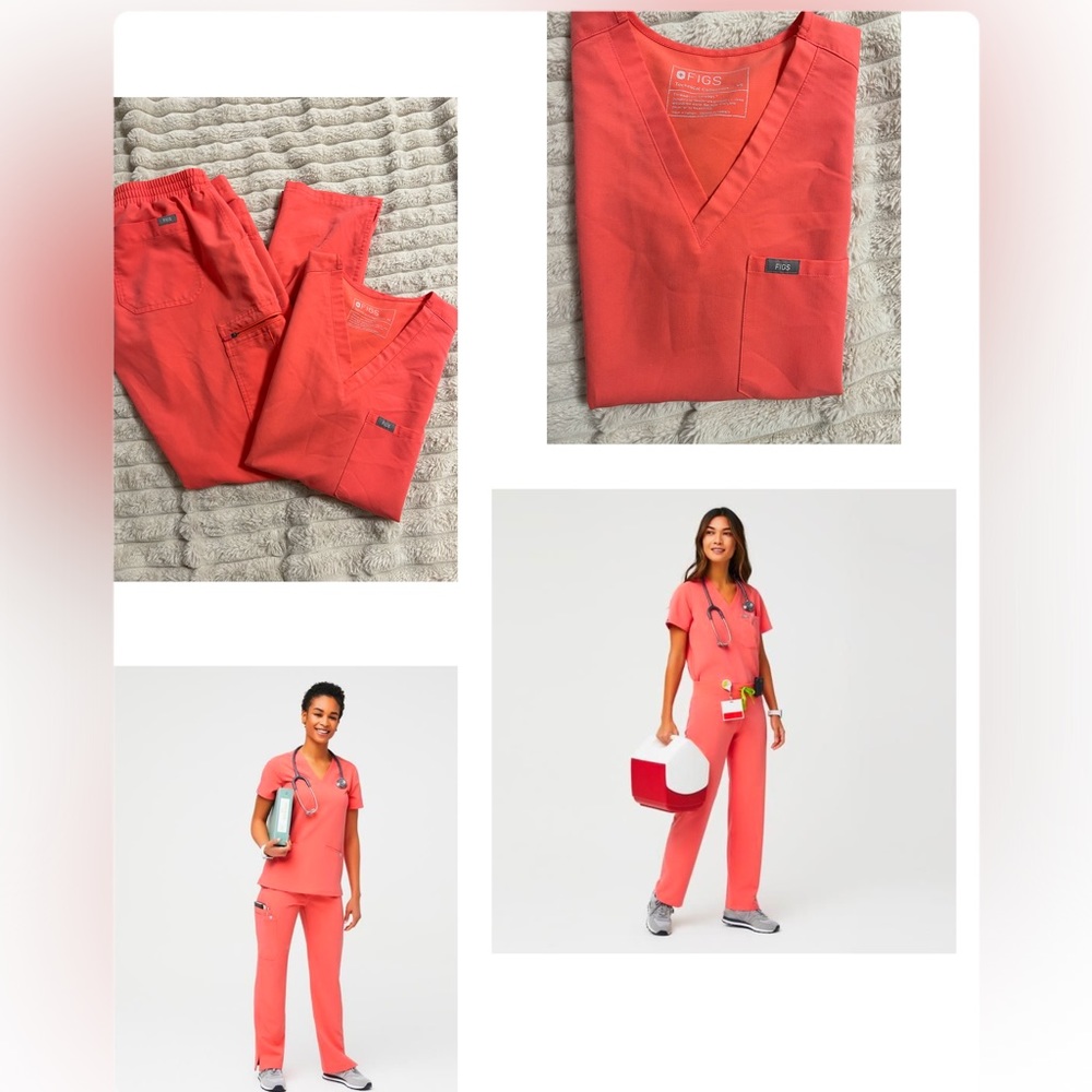 Figs XS Top Casma Three Pocket and Small Yola Pants